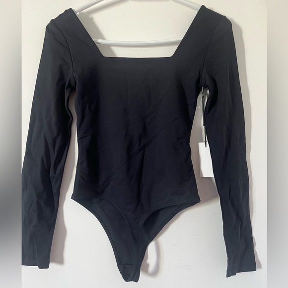 Babaton black long sleeve bodysuit - Picture 2 of 3